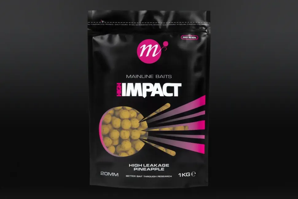 Mainline HI Impact Boilies Banoffee 20mm