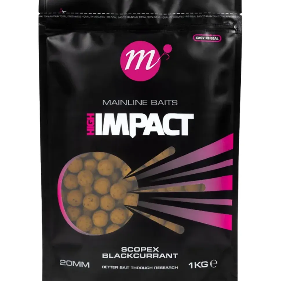 Mainline HI Impact Boilies Banoffee 20mm