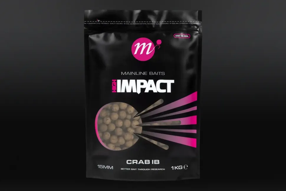 Mainline HI Impact Boilies Banoffee 15mm