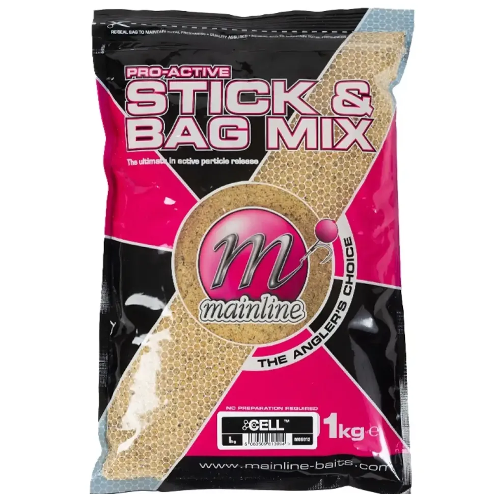 Mainline Pro-Active Bag & Stick Mix 1kg Cell