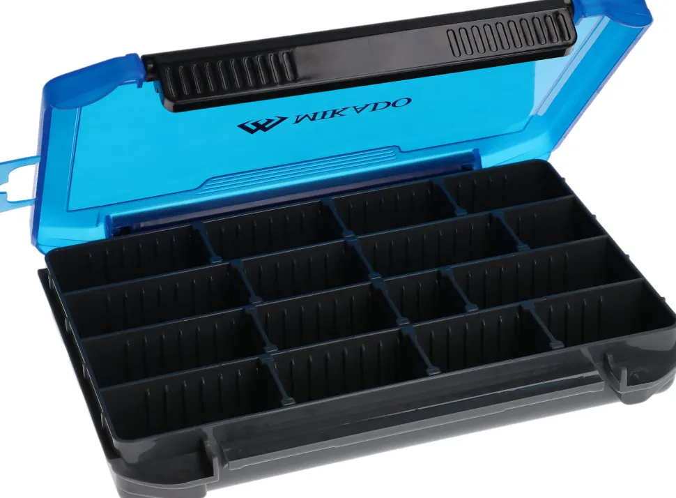Mikado Box mit Teiler #M Blau 20,5x15,5x3,5cm