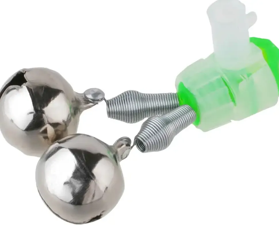 Mikado Doppel Aal- Glocke 10er Pack mit Knicklichthalter D=14mm