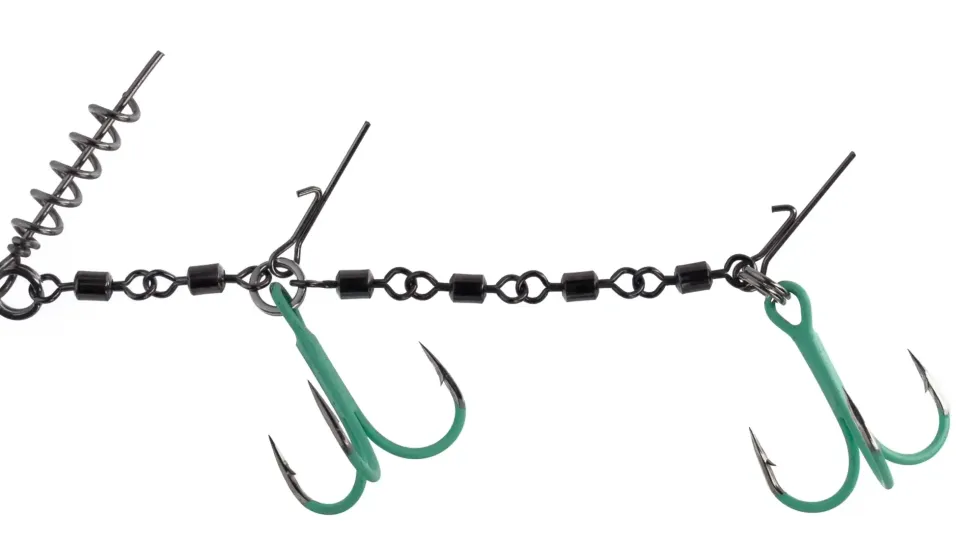 Mikado Double EVO Stinger Fluo XL 2/0
