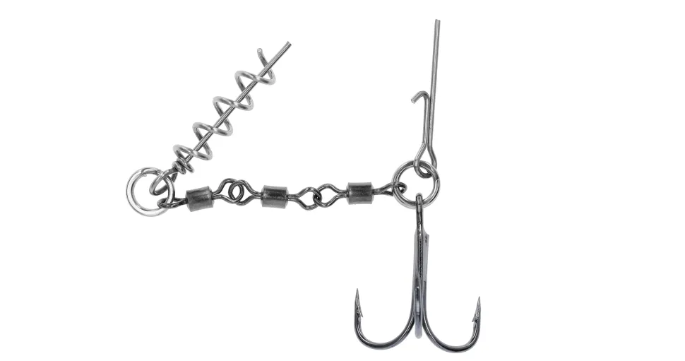 Mikado Jaws Dbl. Evo Stinger 25kg Drilling #1/0