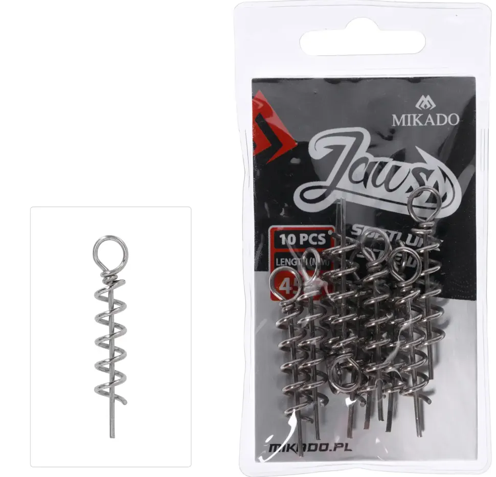 Mikado Jaws Softlures Screw 26x4mm 10Stk.
