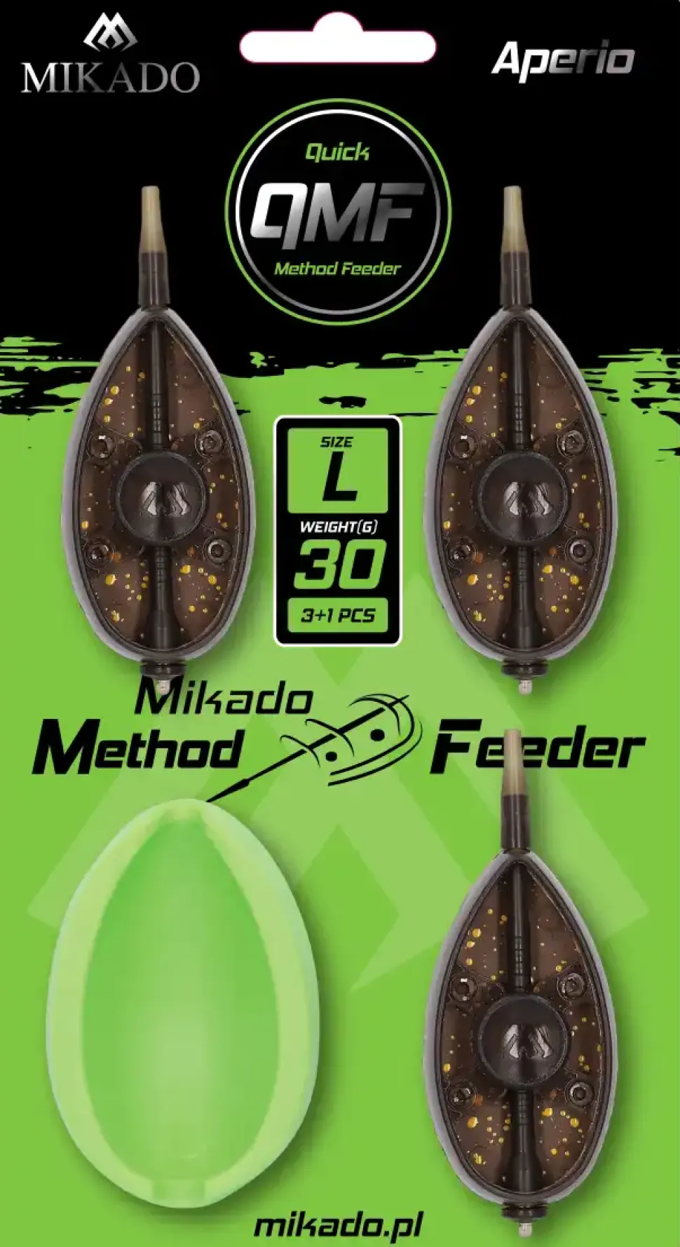 Mikado Method Feeder Aperio Q.M.F. Set + Mould 3x 20g