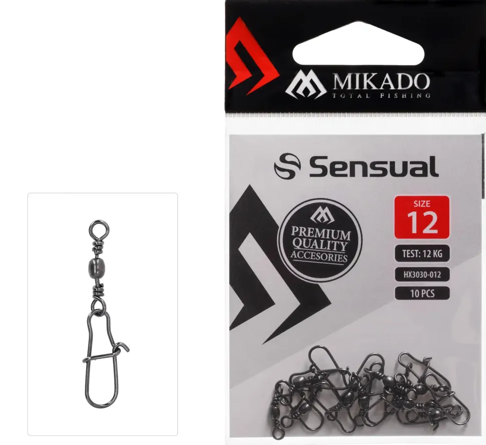 Mikado Tönnchenwirbel mit Fastlock- Karabiner #1