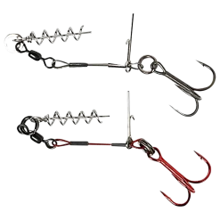 Savage Gear Carbon49 Corkscrew Stinger 1 Drilling #1