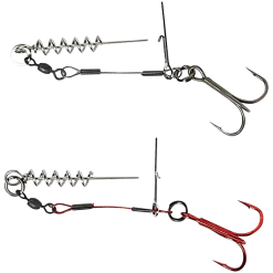 Savage Gear Carbon49 Corkscrew Stinger 1 Drilling #1