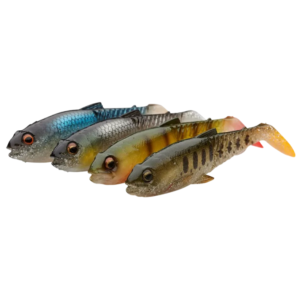 Savage Gear Craft Cannibal Paddletail 10,5cm Clear Water Mix