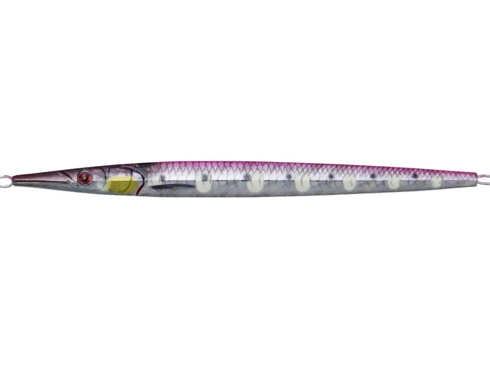 Savage Gear 3D Needle Jig 15cm 40g Glow Zebra PHP