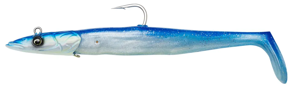 Savage Gear Sandeel V2 21,5cm Green Silver