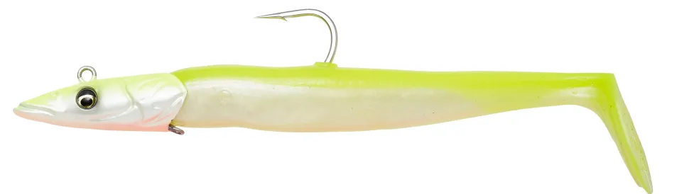 Savage Gear Sandeel V2 21,5cm Green Silver