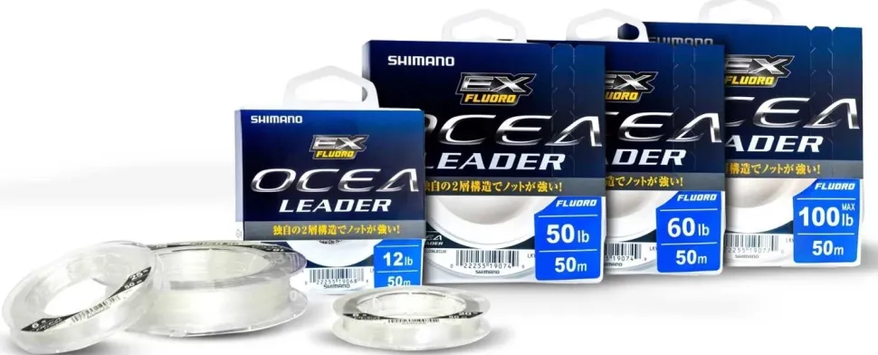 Shimano OCEA EX Fluoro Leader 20m Clear 1,05mm 58,97kg