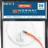 Spro Norway Expedition Rig 9 Live Bait Gummi Mak UV Gr.3/0 und 4/0 170cm 1,0mm 2 1,7m