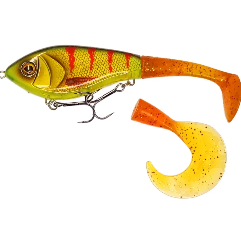 Swim Tail SP 12cm 62g 3D UV Copper Perch