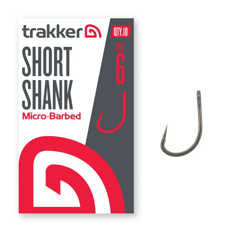 Trakker Short Shank Hooks Micro Barbed #2