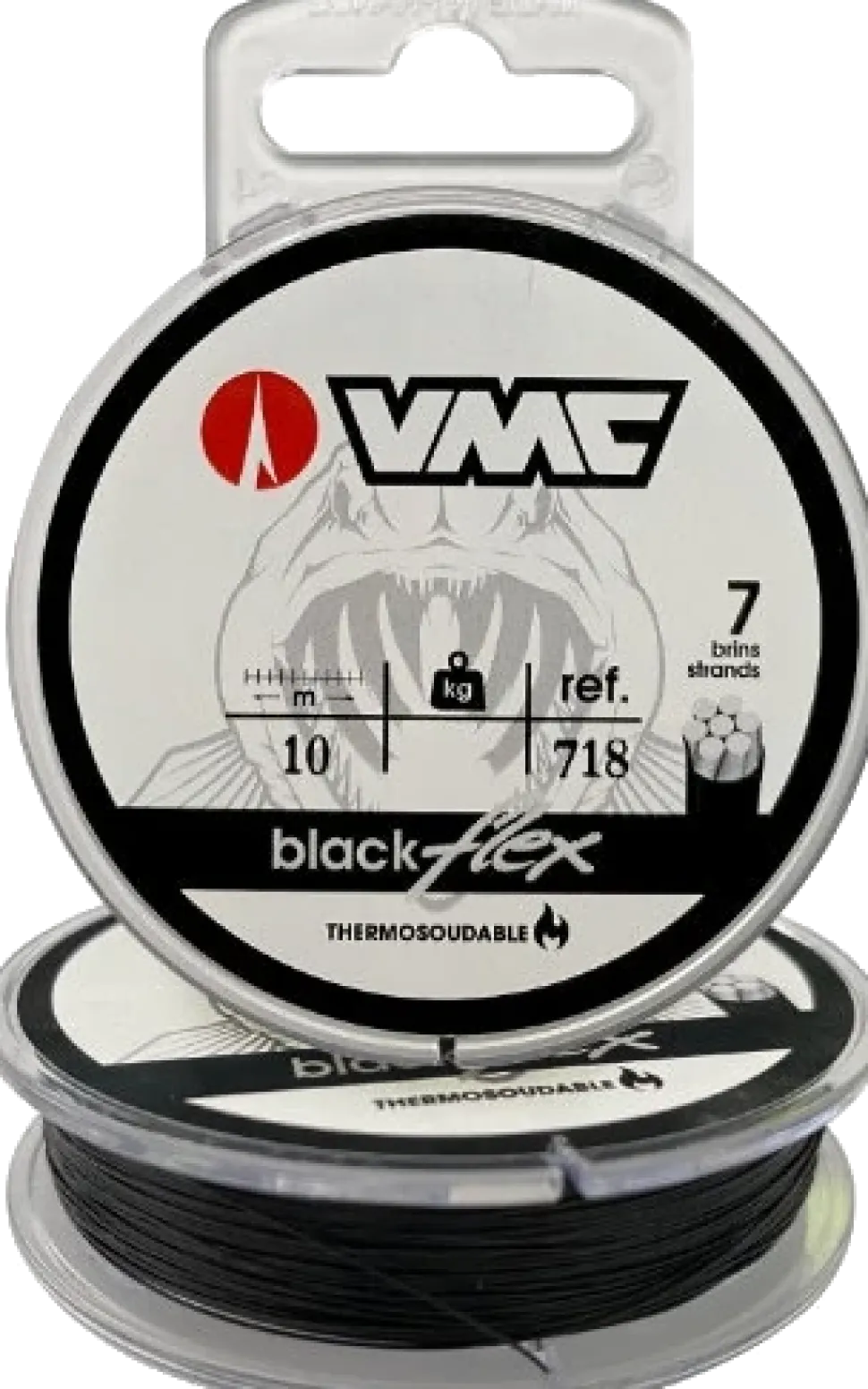 VMC Blackflex C718 10m Black 0,45mm 5kg