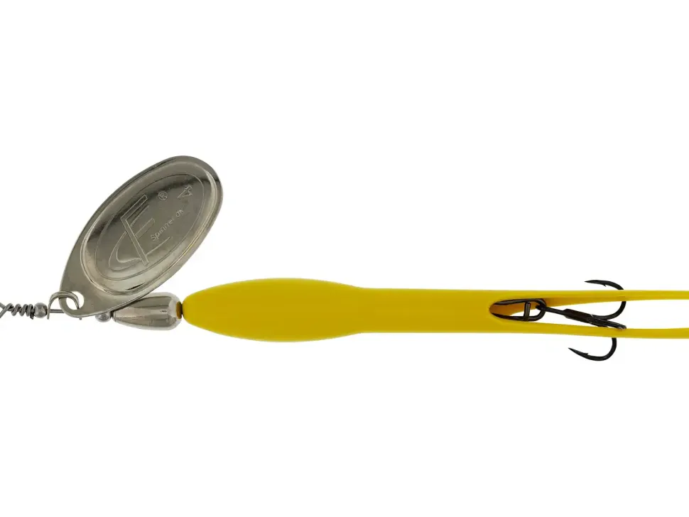 Westin FC Downstream 35g Yellow Copper Blade