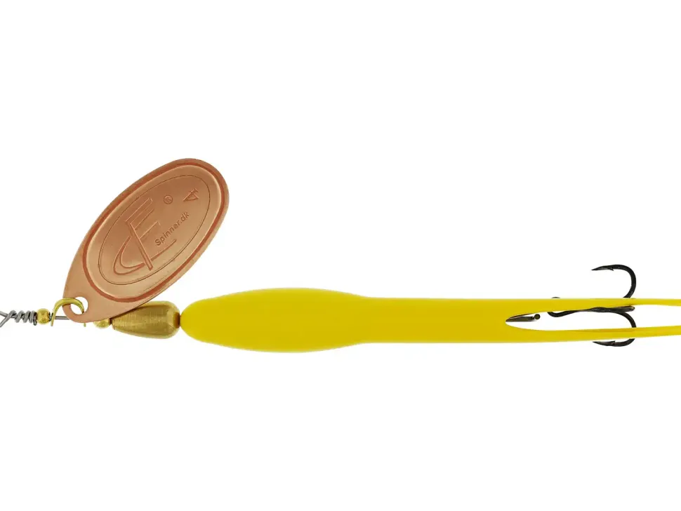 Westin FC Downstream 40g Yellow Copper Blade