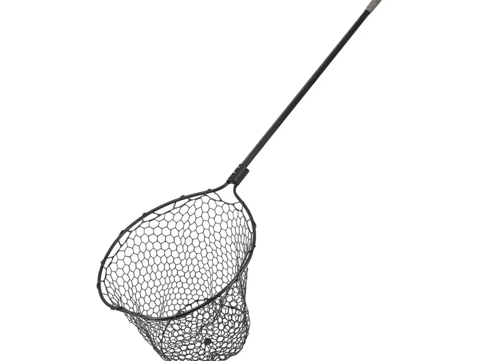 Westin W3 C&R Full RuBBer Mesh Landing Net xl 64x54x43cm 120cm 1Sec