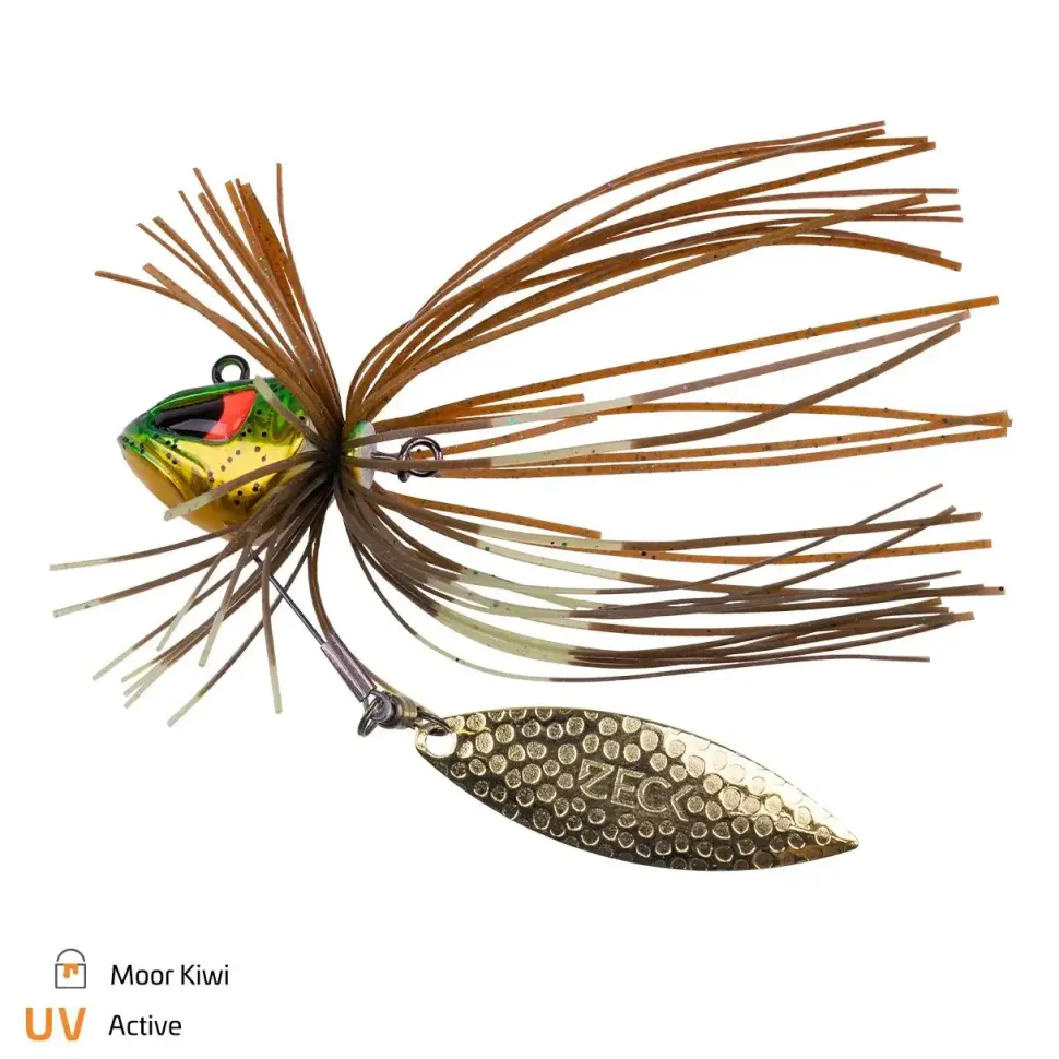 Zeck BA Spinner-Rushka 7,5g Moor Kiwi