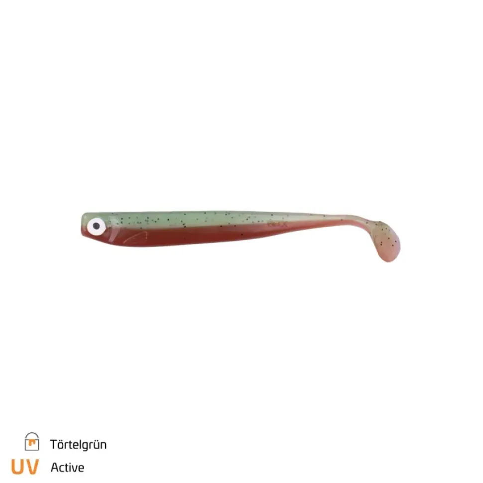 Zeck Zander Gummi von S. Hänel 12cm Törtelgrün